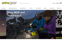 Tablet Screenshot of omcgear.com